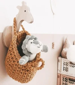 Wandhaak Giraffe