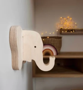 Wandhaak Olifant